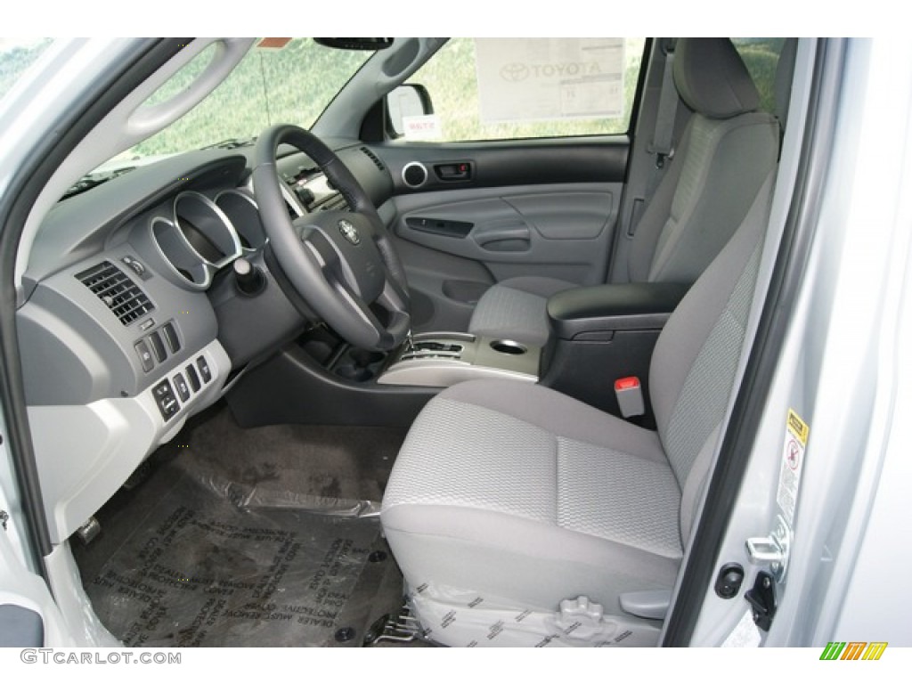 Graphite Interior 2012 Toyota Tacoma V6 SR5 Access Cab 4x4 Photo #56777338