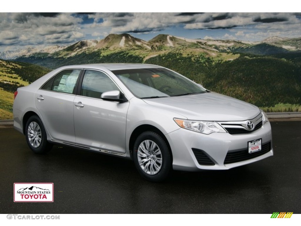 2012 Camry LE - Classic Silver Metallic / Ivory photo #1