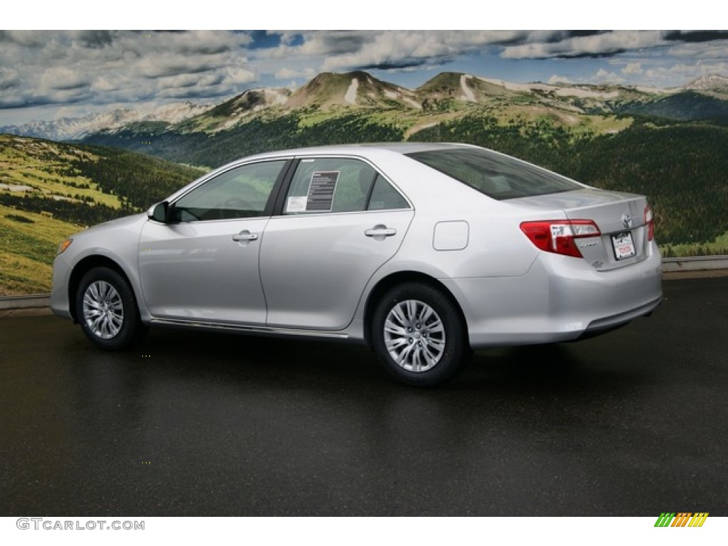 2012 Camry LE - Classic Silver Metallic / Ivory photo #3