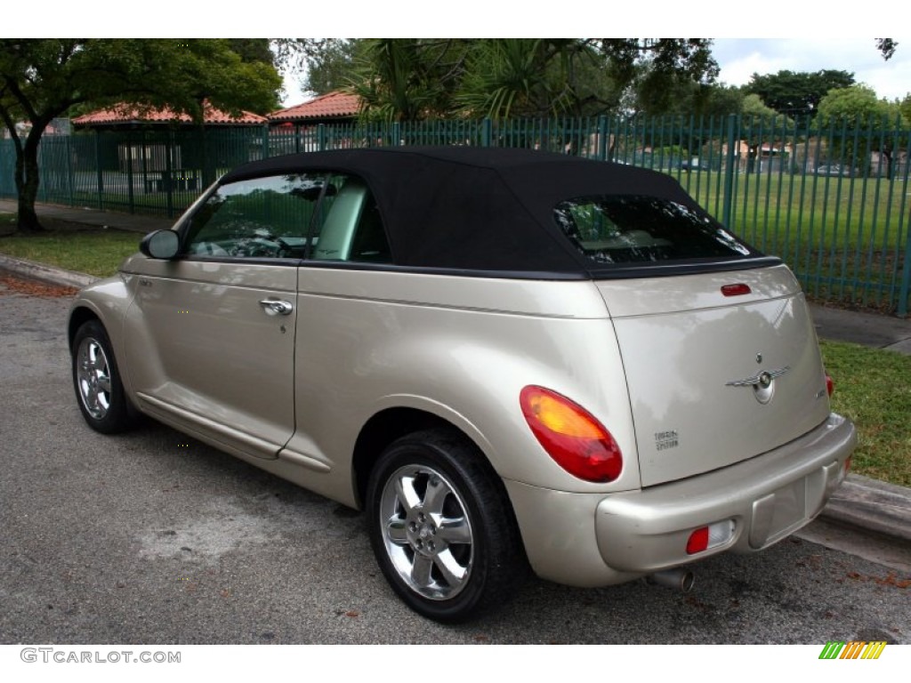 Linen Gold Metallic Pearl 2005 Chrysler PT Cruiser Touring Turbo Convertible Exterior Photo #56778183
