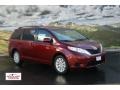 2012 Salsa Red Pearl Toyota Sienna LE AWD  photo #1