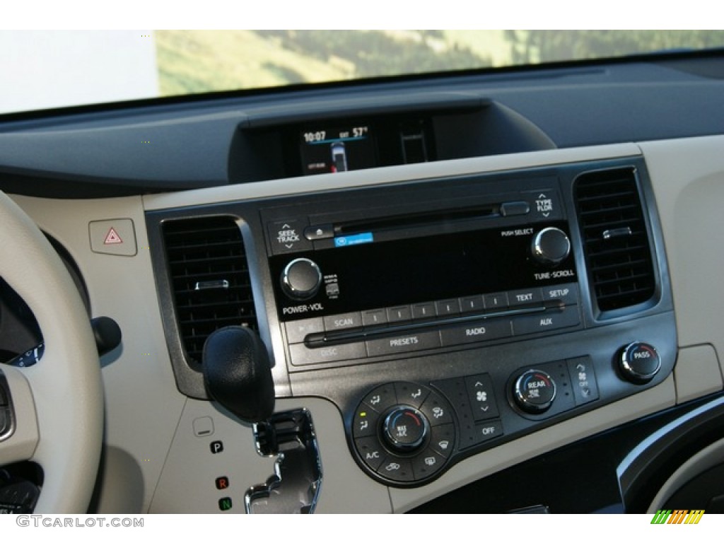 2012 Sienna LE AWD - Salsa Red Pearl / Bisque photo #14