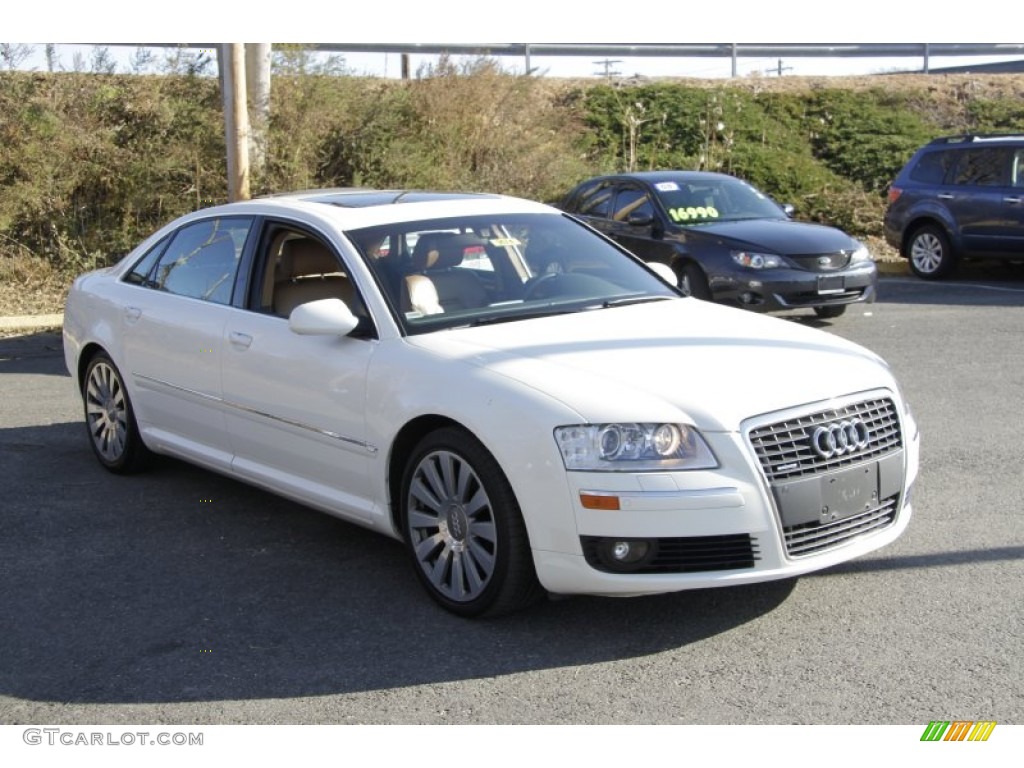 Arctic White 2006 Audi A8 L 4.2 quattro Exterior Photo #56778516