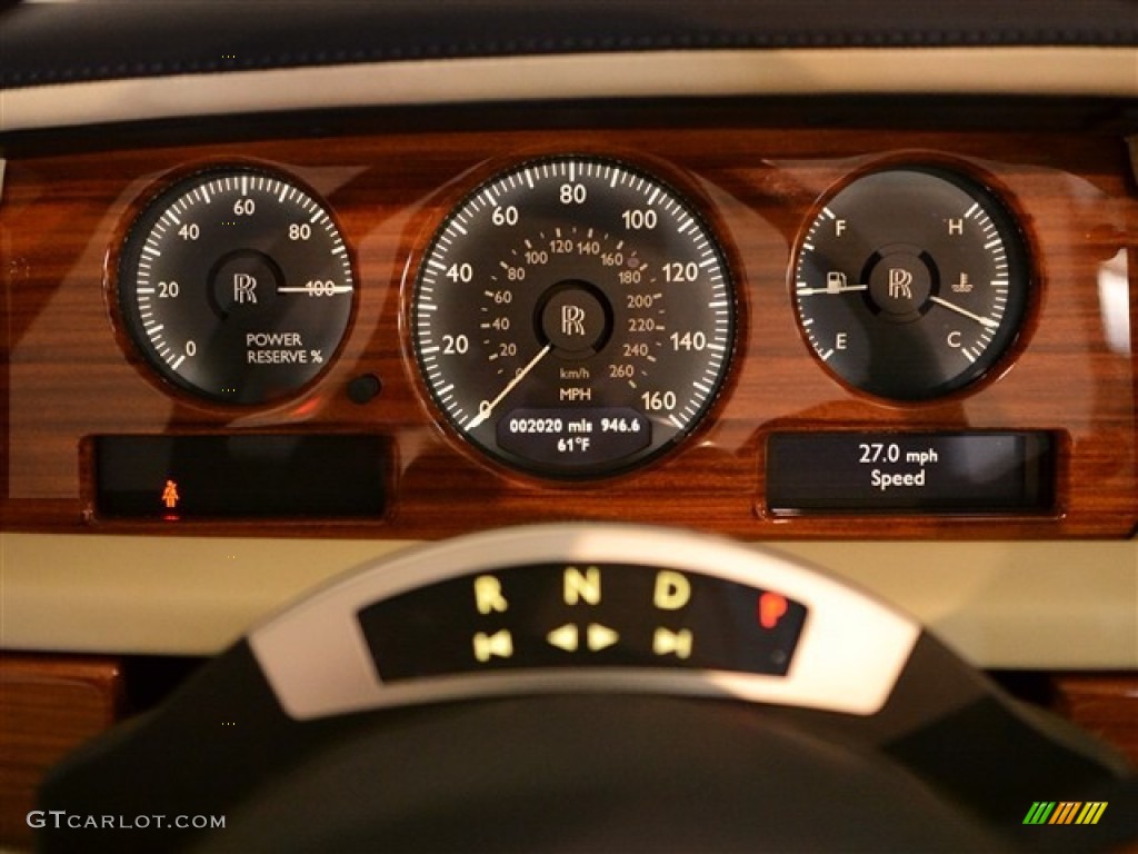 2011 Rolls-Royce Phantom Drophead Coupe Gauges Photo #56778774