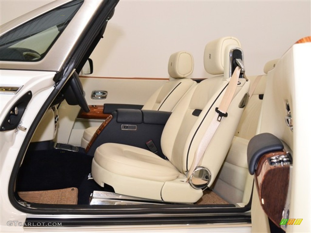 Creme Light/Navy Blue Interior 2011 Rolls-Royce Phantom Drophead Coupe Photo #56778780
