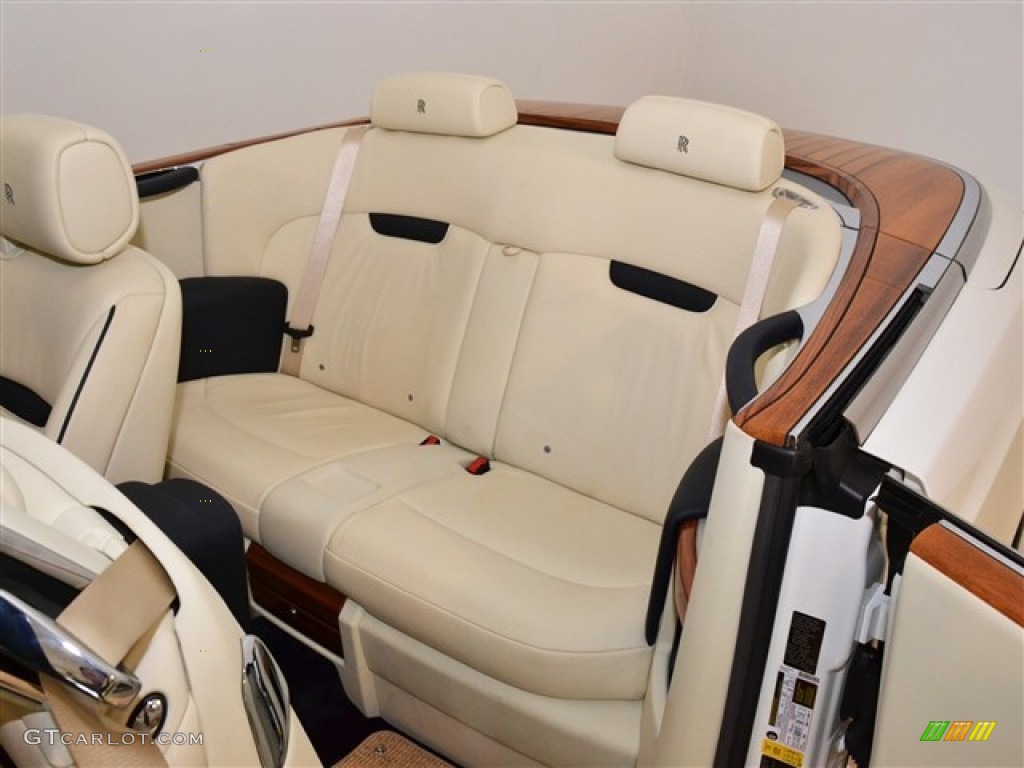 Creme Light/Navy Blue Interior 2011 Rolls-Royce Phantom Drophead Coupe Photo #56778792