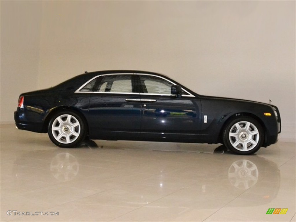Midnight Sapphire 2011 Rolls-Royce Ghost Standard Ghost Model Exterior Photo #56779035