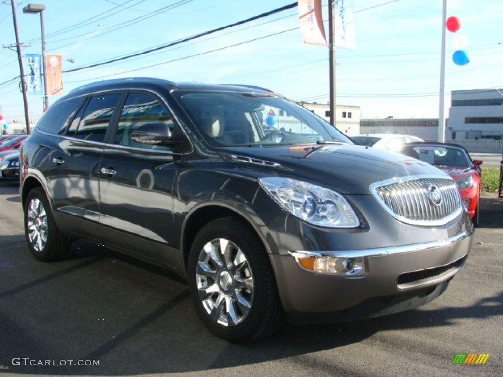 2011 Enclave CXL - Cyber Gray Metallic / Titanium/Dark Titanium photo #3