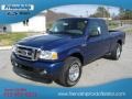 Vista Blue Metallic - Ranger XLT SuperCab 4x4 Photo No. 2