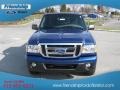2011 Vista Blue Metallic Ford Ranger XLT SuperCab 4x4  photo #3