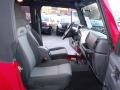 2005 Flame Red Jeep Wrangler X 4x4  photo #18
