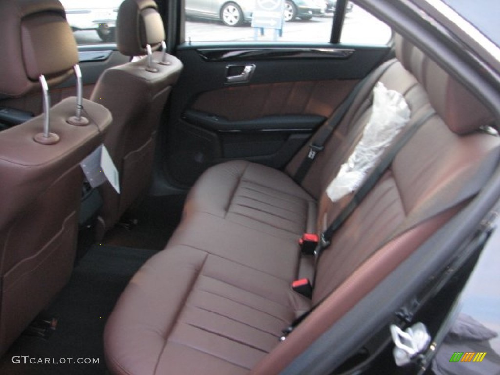 Chestnut Brown Interior 2011 Mercedes-Benz E 350 4Matic Sedan Photo #56782345