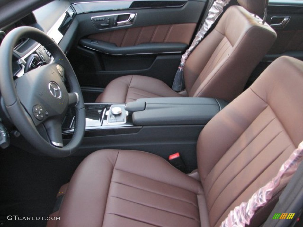 Chestnut Brown Interior 2011 Mercedes-Benz E 350 4Matic Sedan Photo #56782362