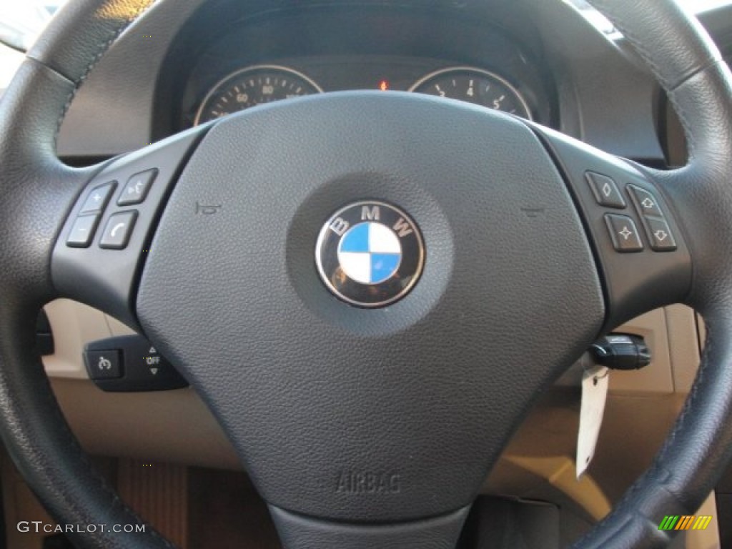 2006 3 Series 325xi Sedan - Monaco Blue Metallic / Beige photo #17