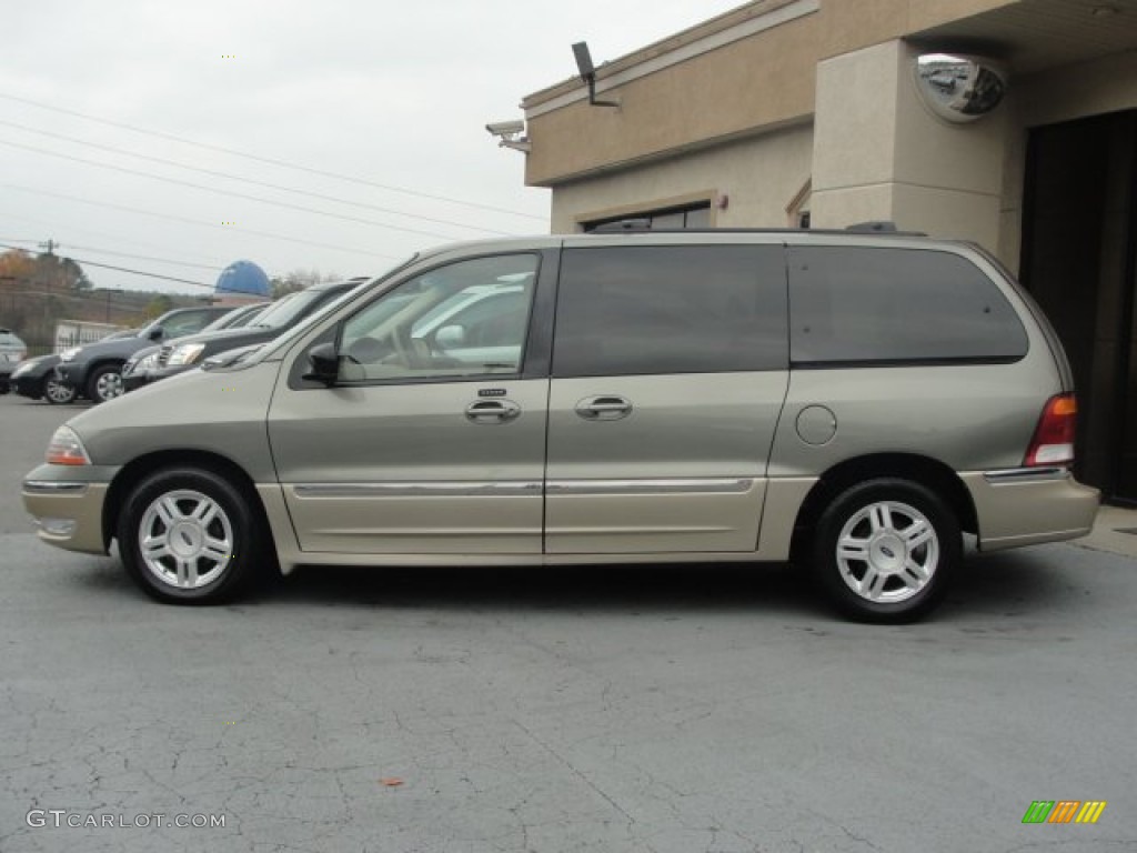 Spruce Green Metallic 2001 Ford Windstar SEL Exterior Photo #56782650