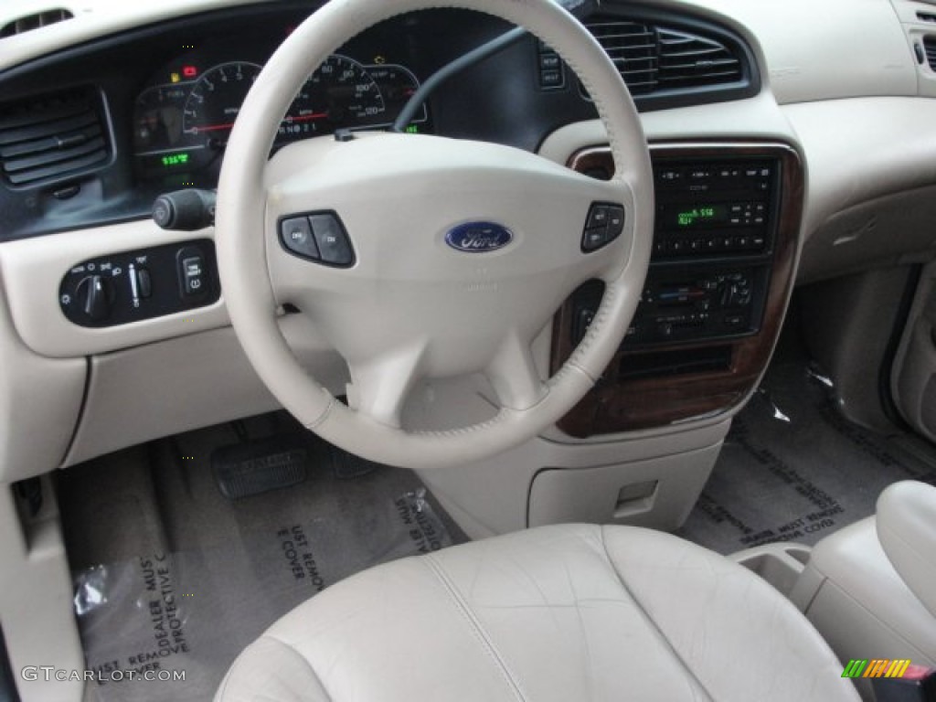 2001 Ford Windstar SEL Medium Parchment Dashboard Photo #56782676