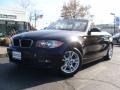 2008 Black Sapphire Metallic BMW 1 Series 128i Convertible  photo #1
