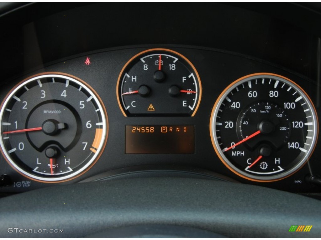 2011 Nissan Armada SV Gauges Photo #56783788
