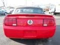 2007 Torch Red Ford Mustang V6 Premium Convertible  photo #5