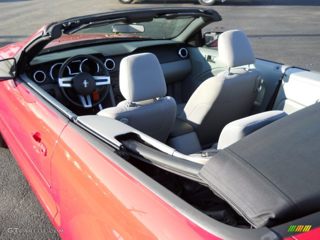 2007 Mustang V6 Premium Convertible - Torch Red / Dark Charcoal photo #8