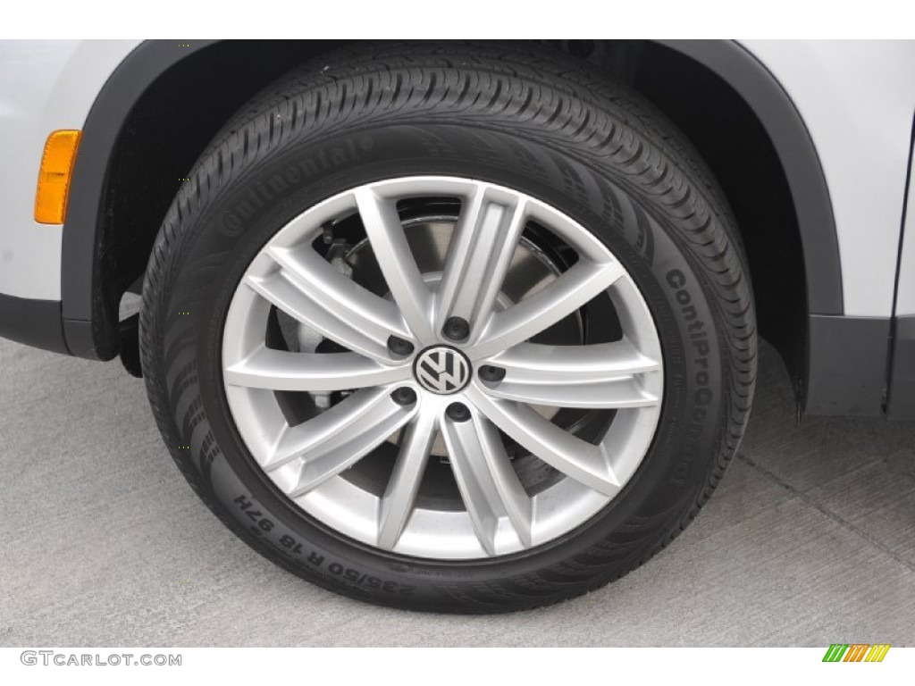 2012 Volkswagen Tiguan SE Wheel Photo #56784133