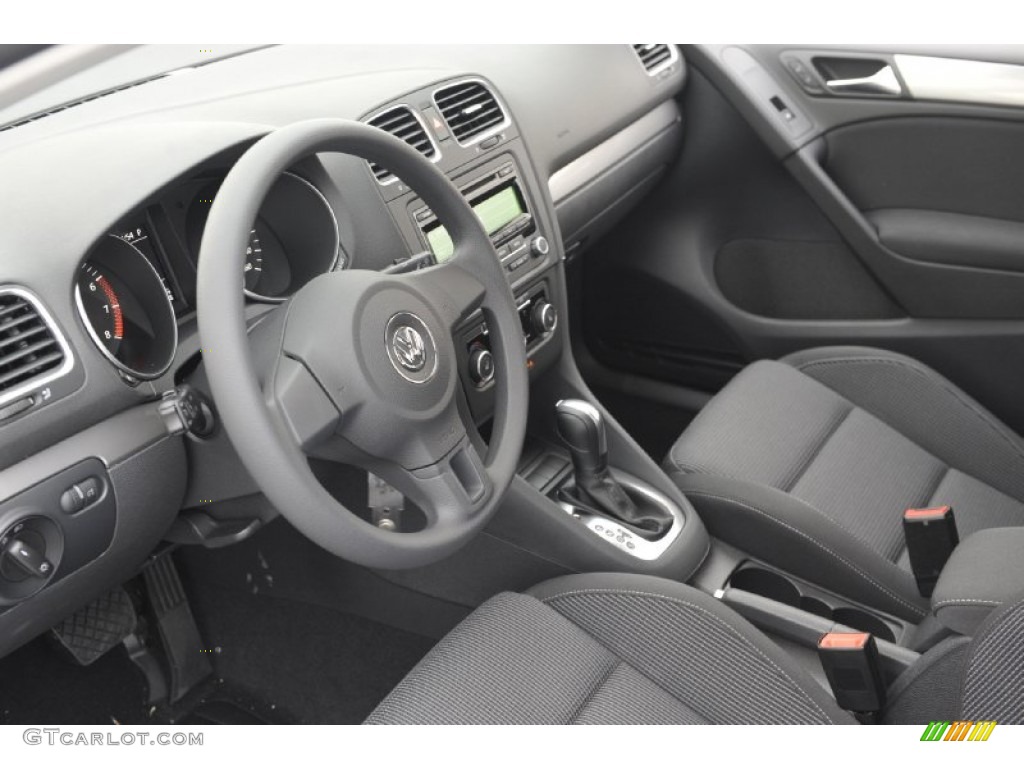 Titan Black Interior 2012 Volkswagen Golf 4 Door Photo #56784430