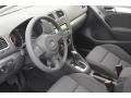 Titan Black 2012 Volkswagen Golf 4 Door Interior Color