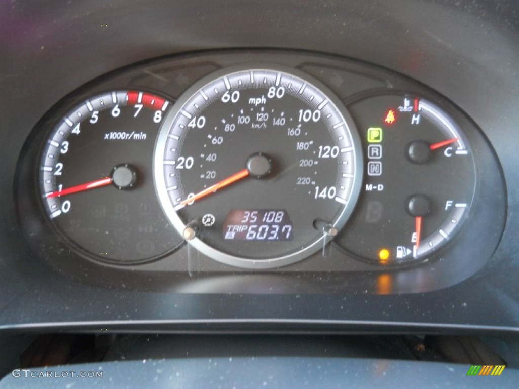 2009 Mazda MAZDA5 Sport Gauges Photo #56784655