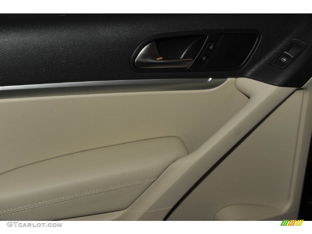 2012 Tiguan SEL - Deep Black Metallic / Beige photo #23