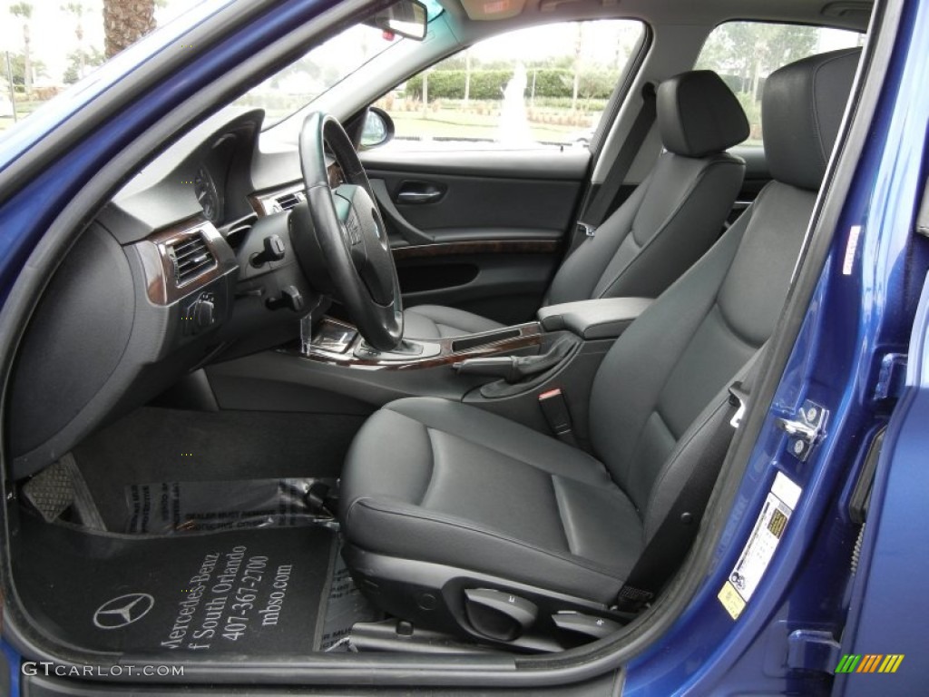 2007 3 Series 328i Sedan - Montego Blue Metallic / Black photo #11