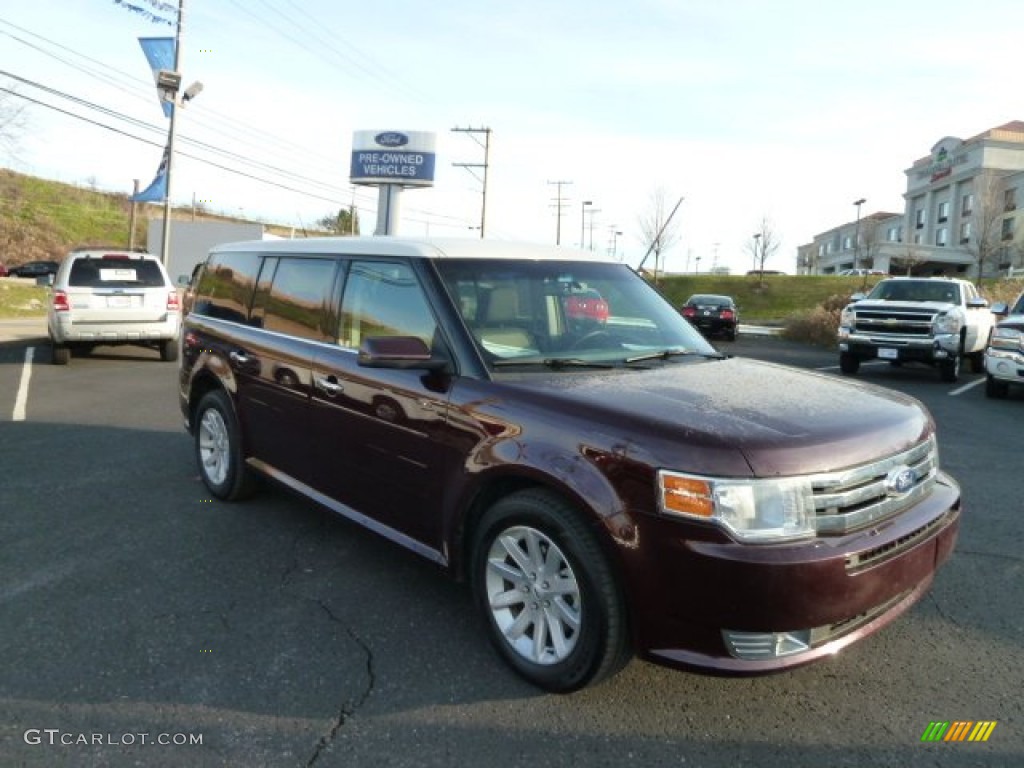 2011 Flex SEL AWD - Bordeaux Reserve Red Metallic / Medium Light Stone photo #1