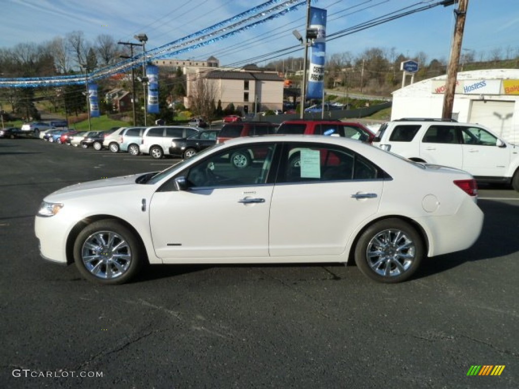 White Platinum Tri-Coat 2011 Lincoln MKZ Hybrid Exterior Photo #56785330