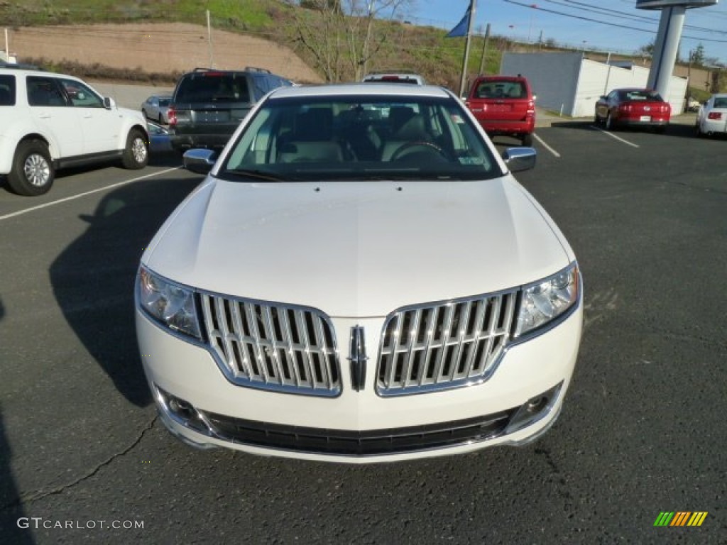 White Platinum Tri-Coat 2011 Lincoln MKZ Hybrid Exterior Photo #56785348