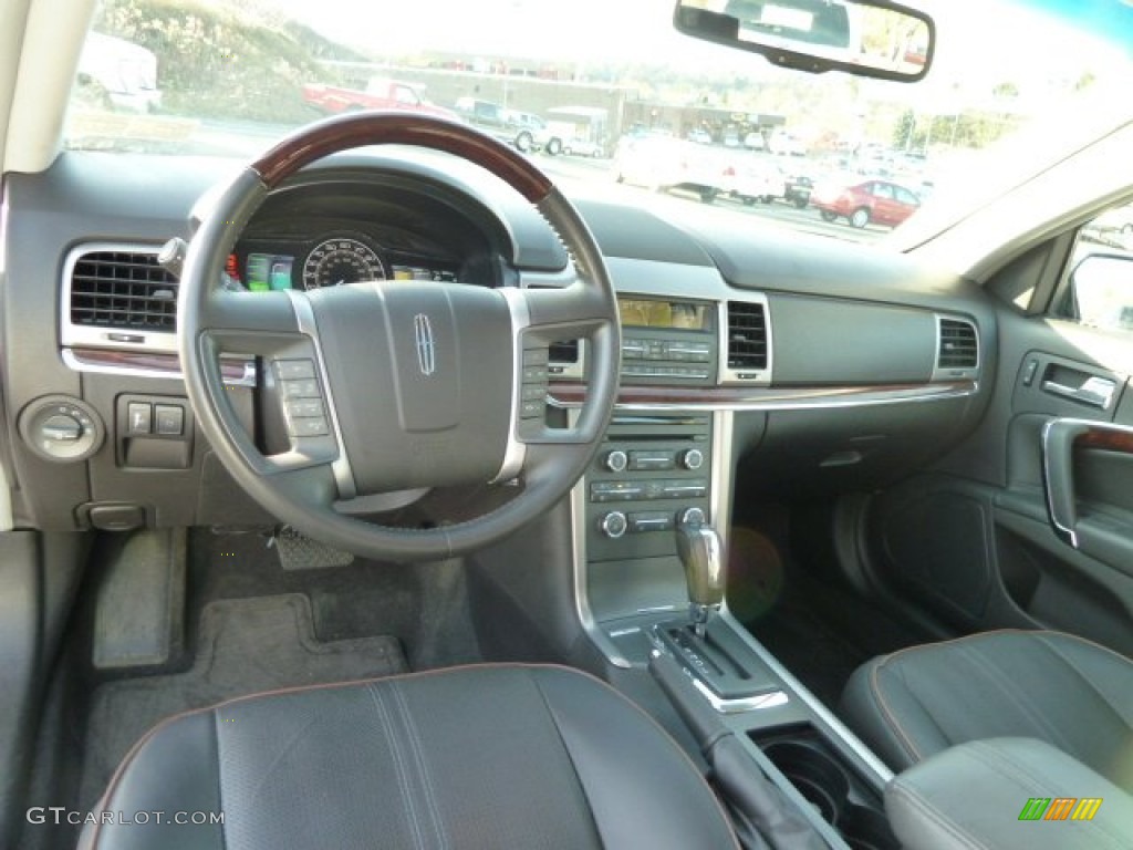 Dark Charcoal Interior 2011 Lincoln MKZ Hybrid Photo #56785375
