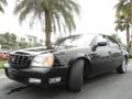 Sable Black 2001 Cadillac DeVille DTS Sedan Exterior