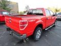 2011 Race Red Ford F150 XLT SuperCrew 4x4  photo #2
