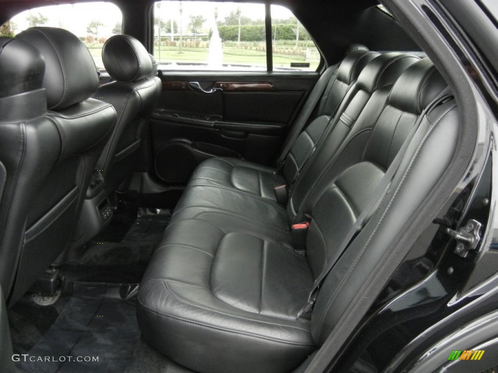 Black Interior 2001 Cadillac DeVille DTS Sedan Photo #56785753
