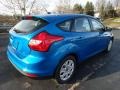 2012 Blue Candy Metallic Ford Focus SE 5-Door  photo #2