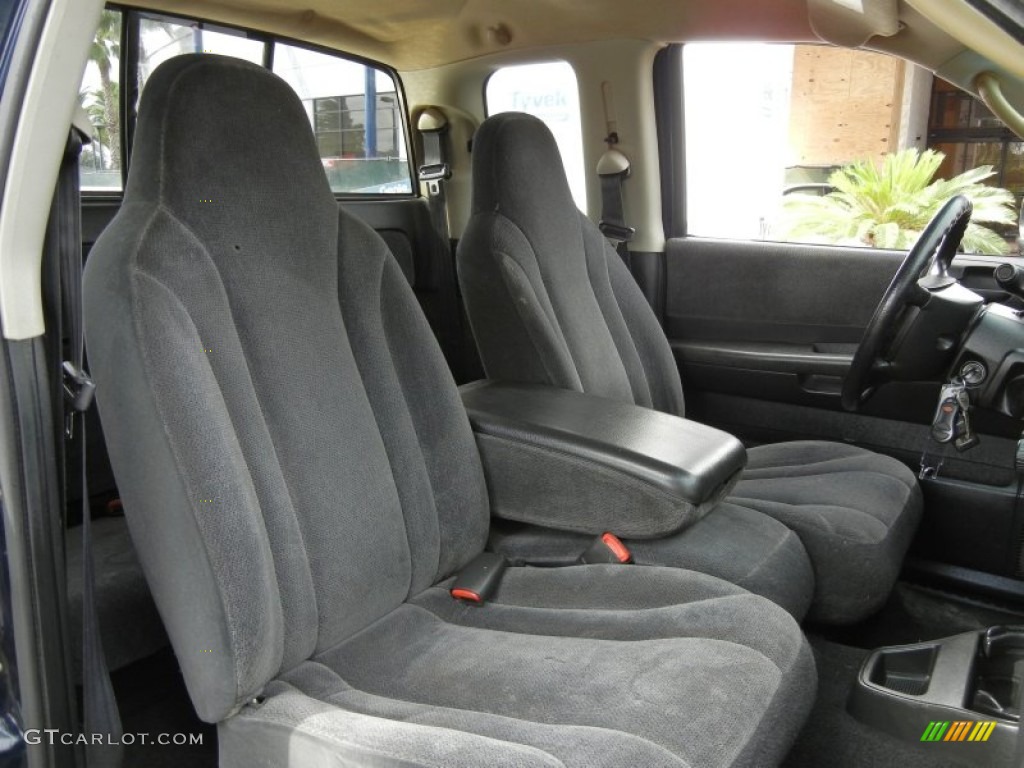 Dark Slate Gray Interior 2001 Dodge Dakota SLT Club Cab Photo #56786065