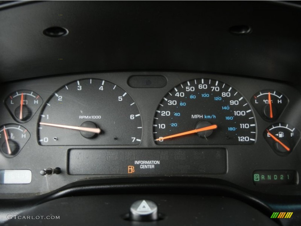 2001 Dodge Dakota SLT Club Cab Gauges Photo #56786095