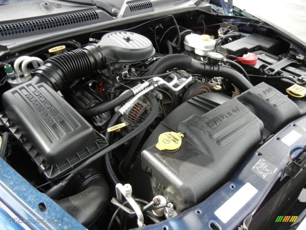 2001 Dodge Dakota SLT Club Cab 3.9 Liter OHV 12-Valve V6 Engine Photo #56786137