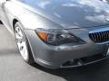 2007 Silver Grey Metallic BMW 6 Series 650i Convertible  photo #3