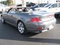 2007 Silver Grey Metallic BMW 6 Series 650i Convertible  photo #8