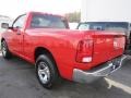 2011 Flame Red Dodge Ram 1500 ST Regular Cab  photo #2