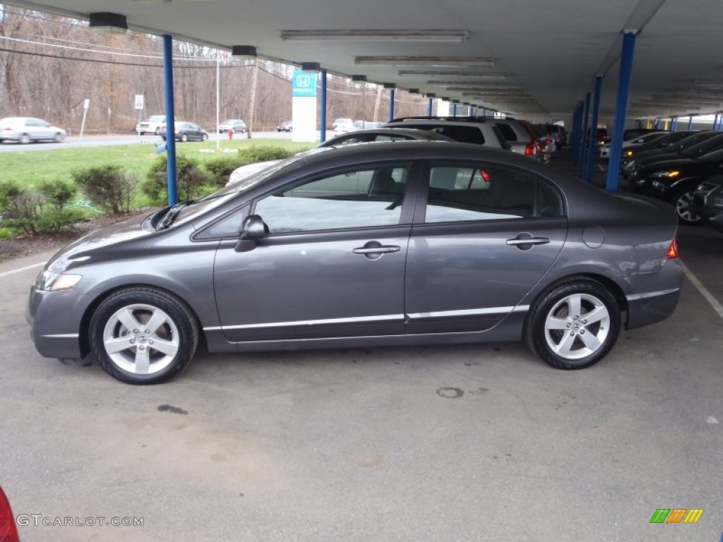 Polished Metal Metallic 2010 Honda Civic LX-S Sedan Exterior Photo #56789931