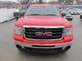 2010 Fire Red GMC Sierra 1500 SLE Extended Cab 4x4  photo #4