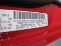 PR4: Flame Red 2012 Dodge Ram 1500 Express Quad Cab Color Code