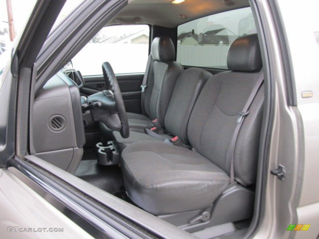 2003 Silverado 1500 LS Regular Cab - Light Pewter Metallic / Dark Charcoal photo #14