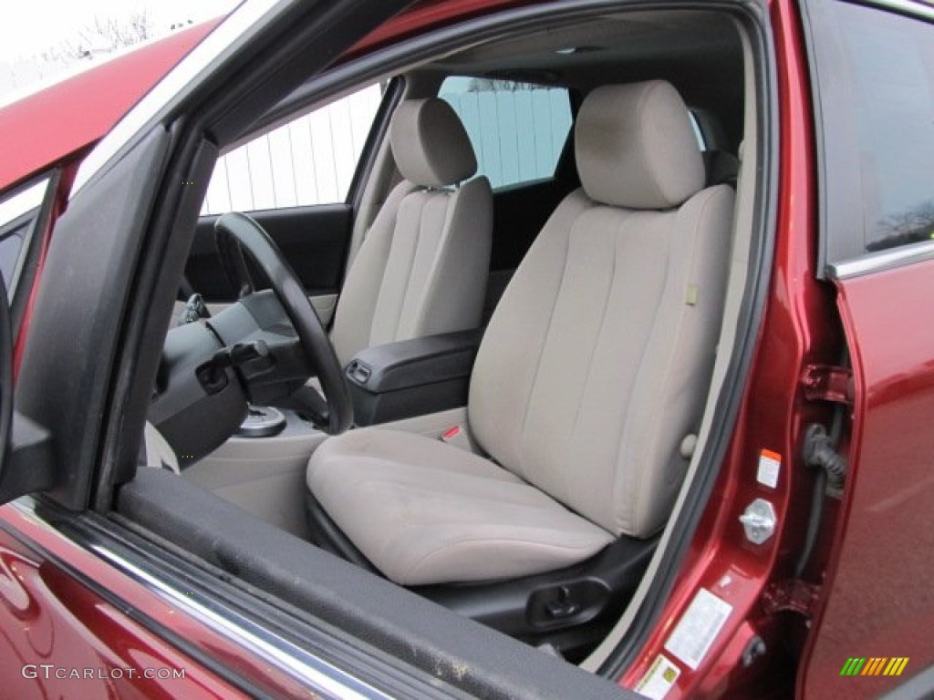 Sand Interior 2007 Mazda CX-7 Sport Photo #56790684