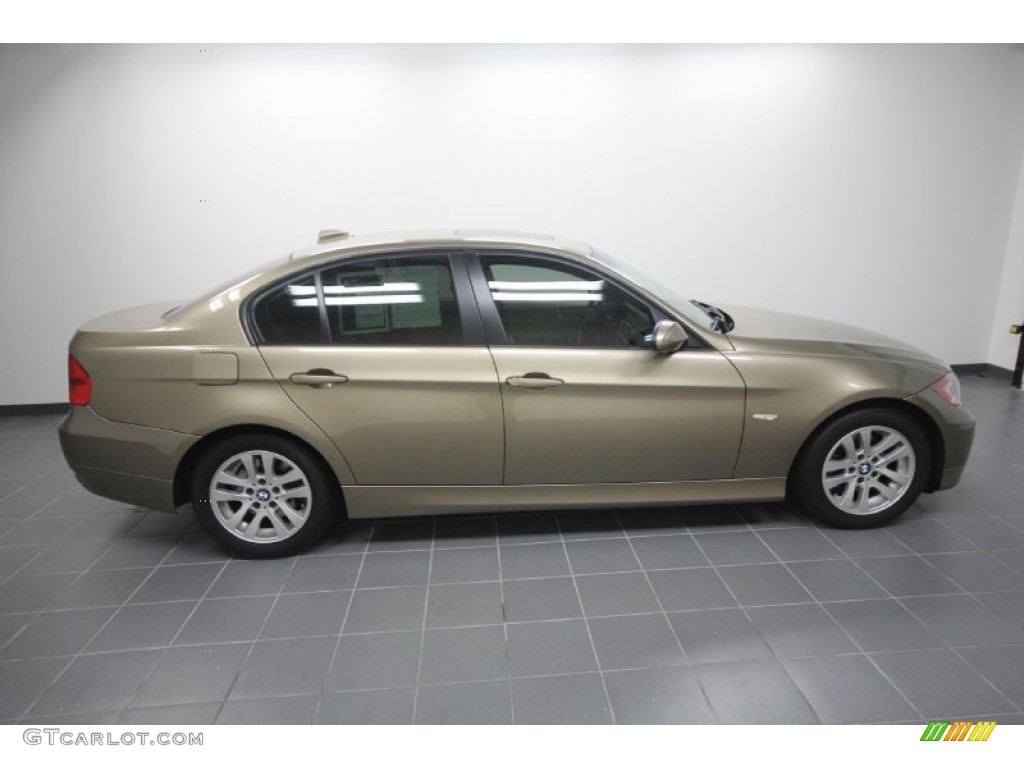 2007 3 Series 328i Sedan - Sonora Metallic / Beige photo #5